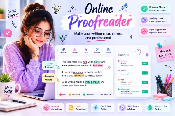 Online Proofreader Tool Interface
