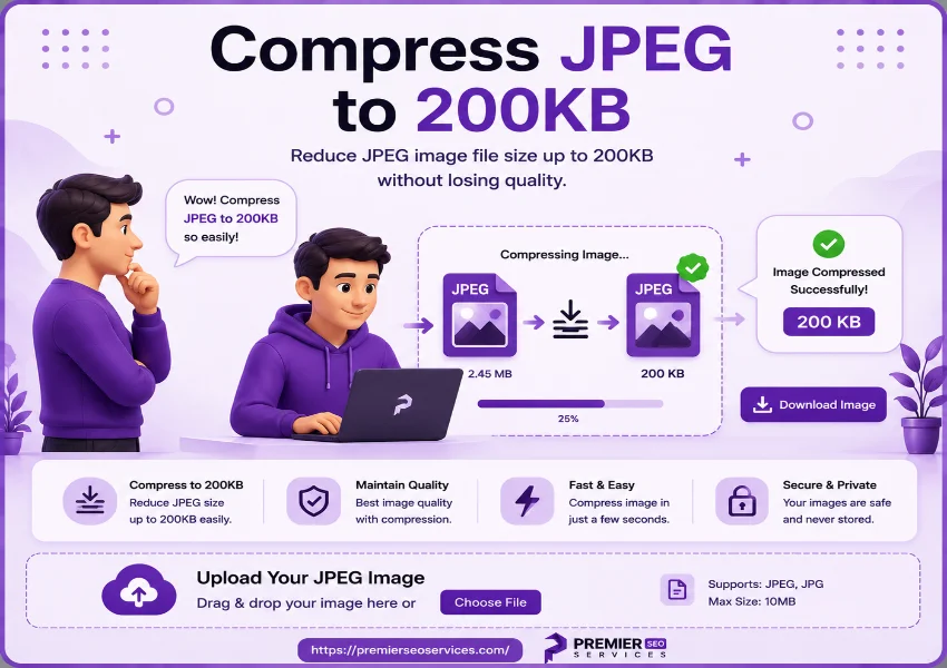 compress jpeg file to 200kb online tool