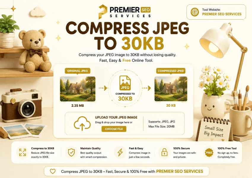Compress JPEG to 30KB compress jpeg file size to 30kb tool