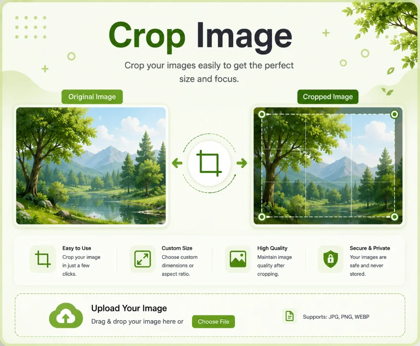 crop circle image online free tool