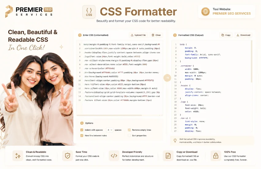 CSS Formatter