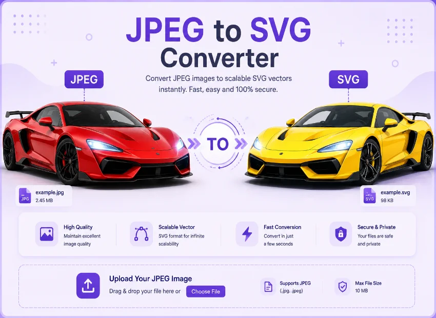 jpeg to svg converter free tool showing conversion preview