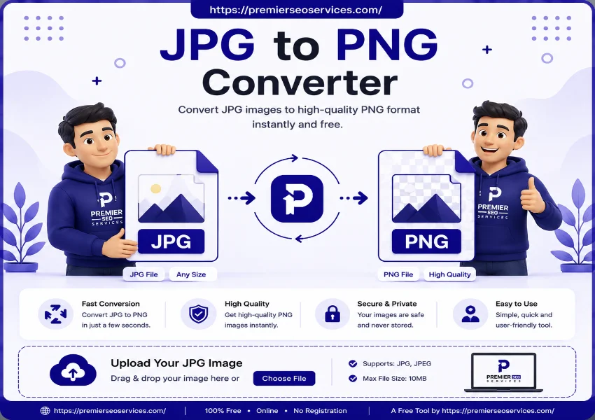 JPG to PNG Converter convert jpg to png format online tool