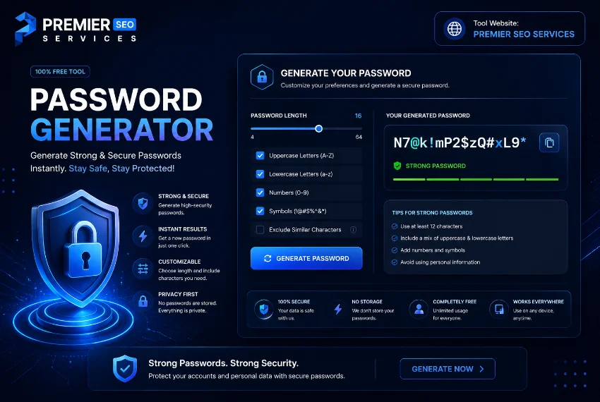 Password Generator best free password generator tool