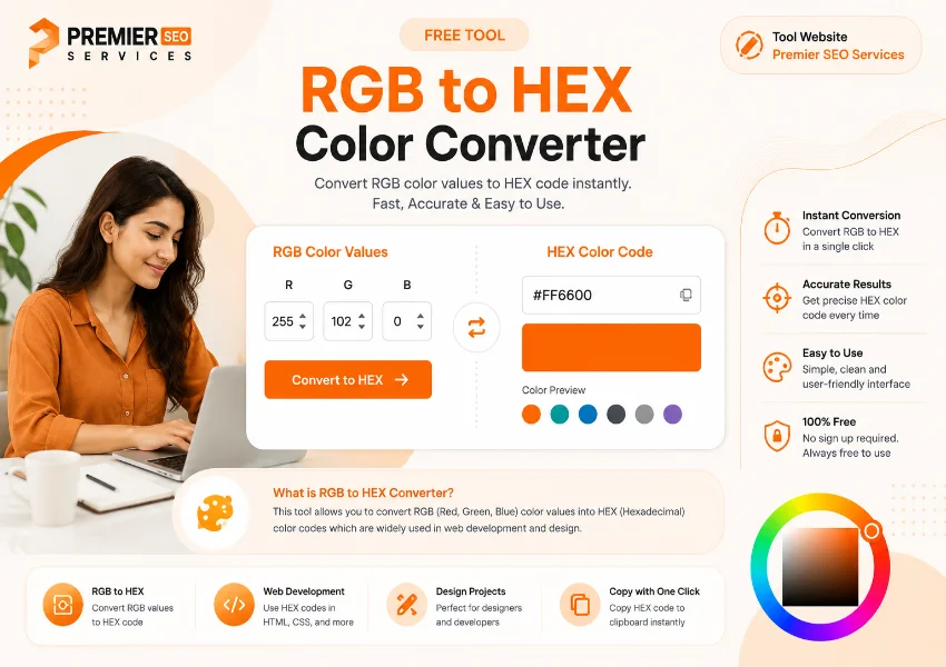 RGB to HEX Color Converter online hex to rgb color converter tool