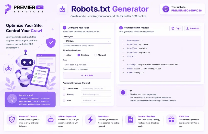 Robots.txt Generator