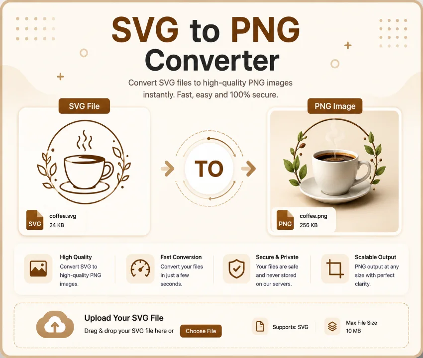 convert png to svg using browser tool