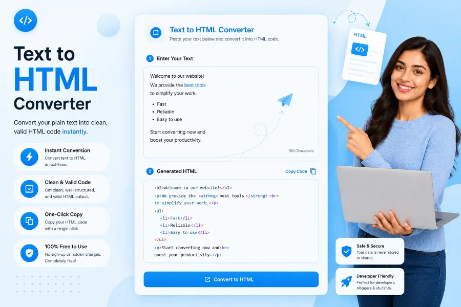 Text to HTML Converter